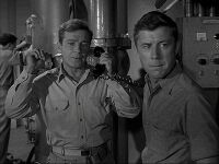 Richard Basehart and Paul Trinka
