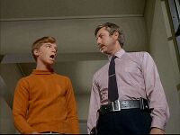 Paul Trinka in Land of the Giants 'Genius at Work'
