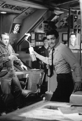 David Hedison says "catch" in Voyage to the Bottom of the Sea