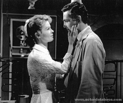 Patricia Owens and David Hedison in The Fly