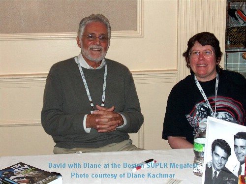 David with Diane at the Boston SUPER Megafest