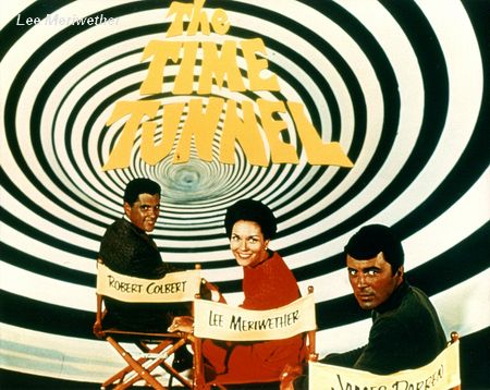 Robert Colbert, Lee Meriwether, and James Darren in The Time Tunnel