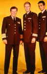 Richard Basehart, Robert Dowdell and David Hedison in Voyage to the Bottom of the Sea
