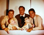 Richard, Vincent Price and David with the Deadly Dolls
