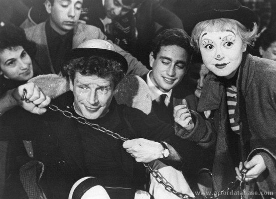 Richard Basehart in La Strada