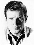 Richard Basehart Portrait
