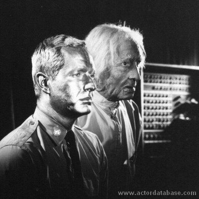 Bob with Victor Jory in Voyage to the Bottom of the Sea "Fires of Death" 